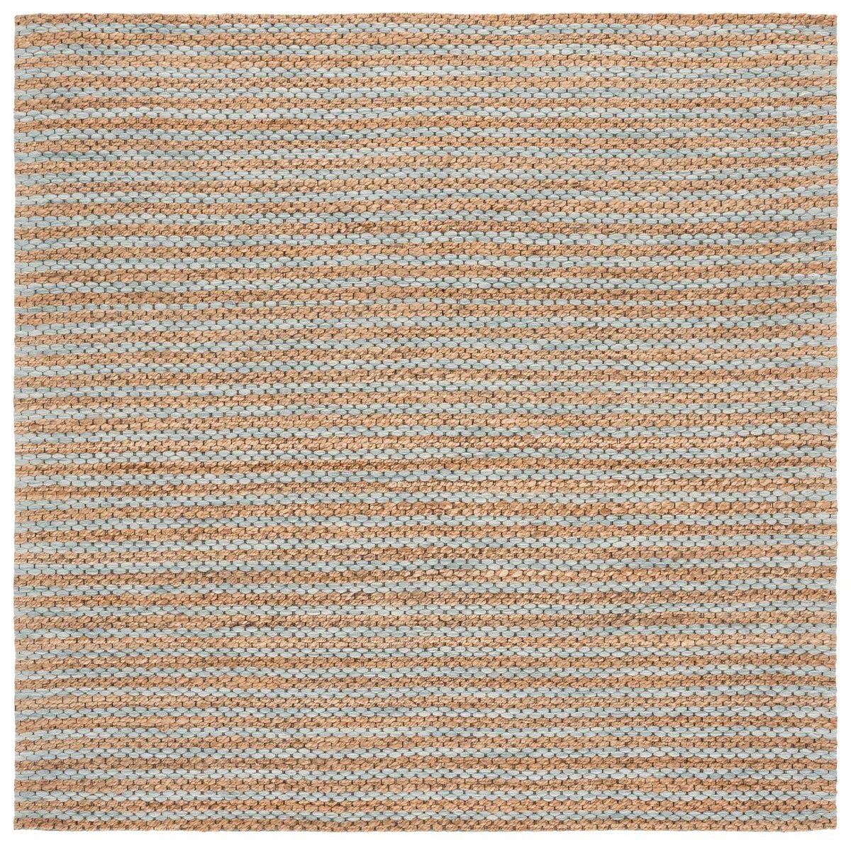 Safavieh Martha Stewart 6'-0" x 6'-0" Rug in Natural / Light Blue