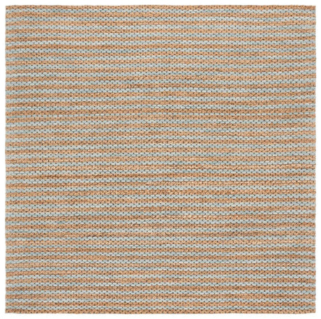 Safavieh Martha Stewart 6'-0" x 6'-0" Rug in Natural / Light Blue