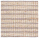 Safavieh Martha Stewart 6'-0" x 6'-0" Rug in Natural / Grey