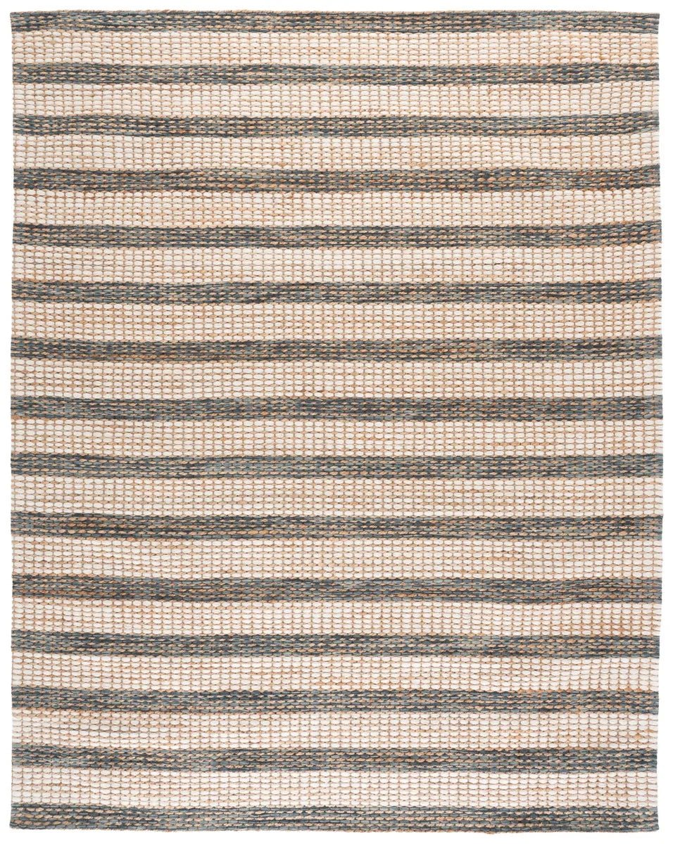 Safavieh Martha Stewart 8'-0" x 10'-0" Rug in Natural / Dark Blue