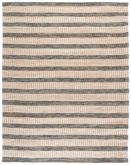 Safavieh Martha Stewart 8'-0" x 10'-0" Rug in Natural / Dark Blue