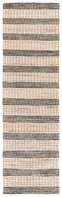 Safavieh Martha Stewart 2'-3" x 8'-0" Rug in Natural / Dark Blue