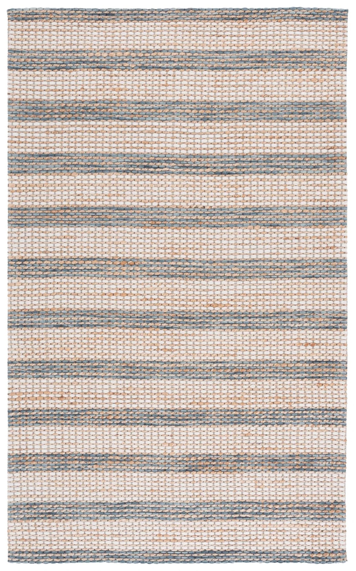 Safavieh Martha Stewart 4'-0" x 6'-0" Rug in Natural / Dark Blue