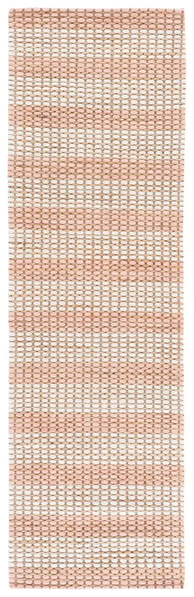 Safavieh Martha Stewart 2'-3" x 8'-0" Rug in Natural / Blush