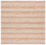 Safavieh Martha Stewart 6'-0" x 6'-0" Rug in Natural / Blush