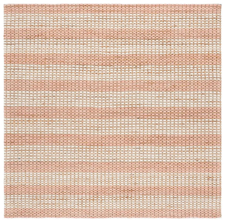 Safavieh Martha Stewart 6'-0" x 6'-0" Rug in Natural / Blush