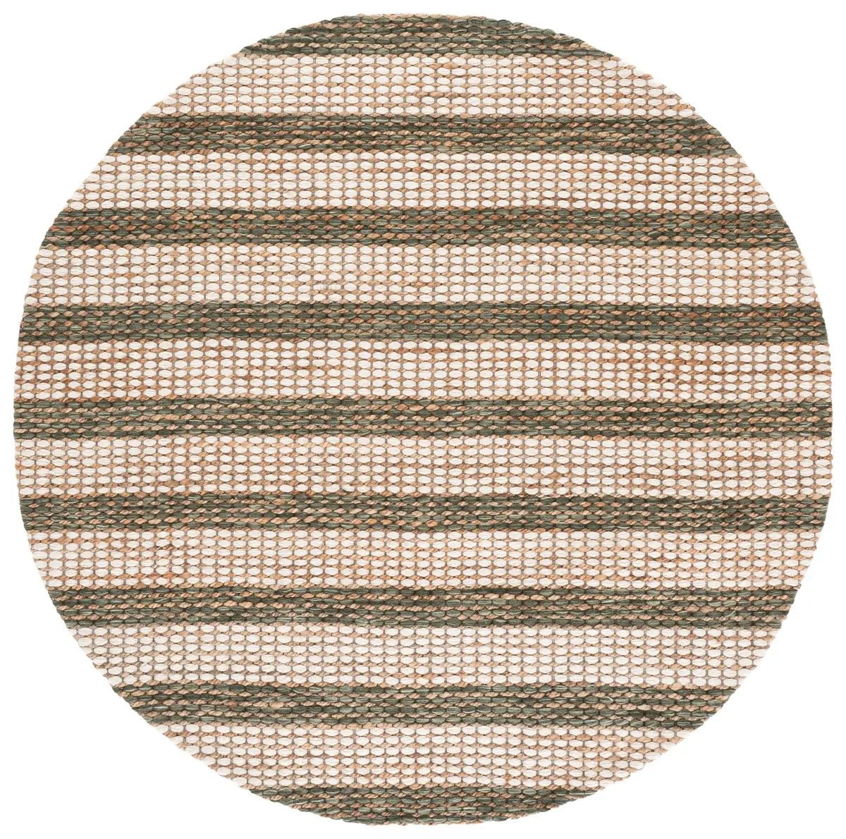Safavieh Martha Stewart 6'-0" x 6'-0" Rug in Natural / Green