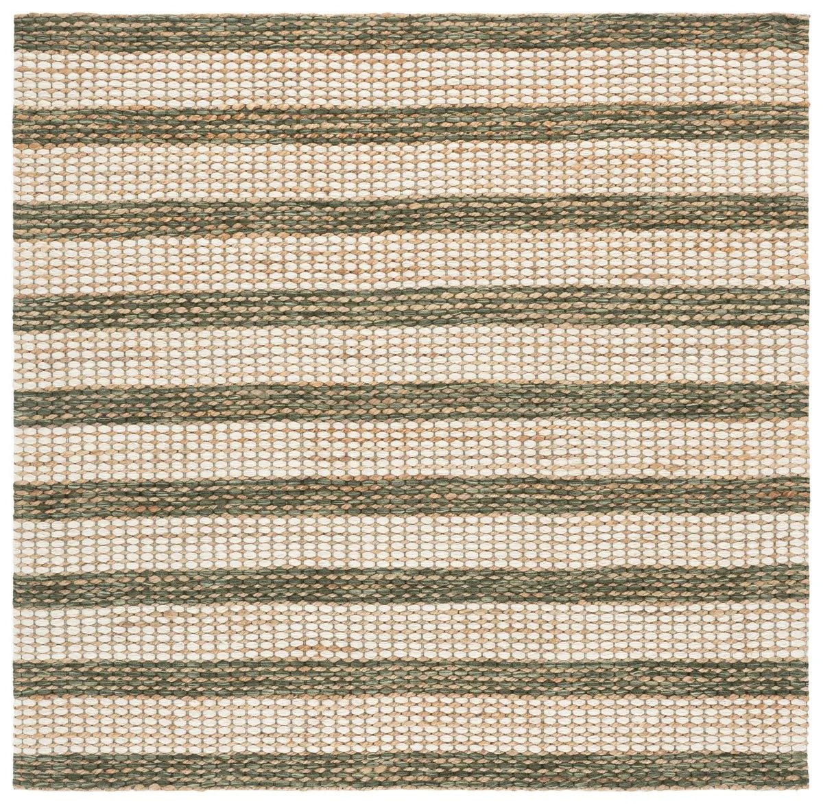 Safavieh Martha Stewart 6'-0" x 6'-0" Rug in Natural / Green