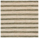 Safavieh Martha Stewart 6'-0" x 6'-0" Rug in Natural / Green