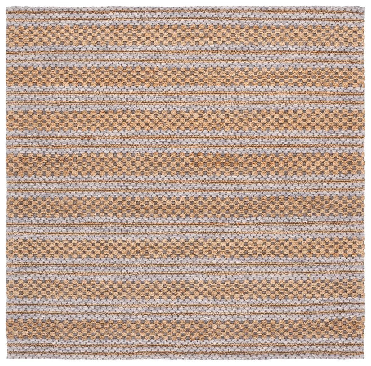 Safavieh Martha Stewart 6'-0" x 6'-0" Rug in Natural / Grey