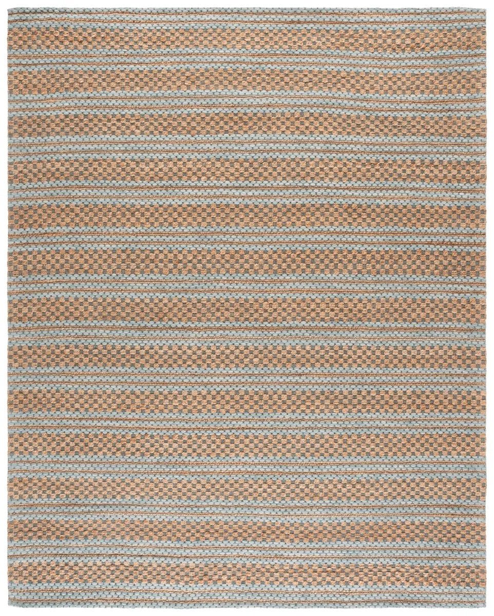 Safavieh Martha Stewart 8'-0" x 10'-0" Rug in Natural / Light Blue