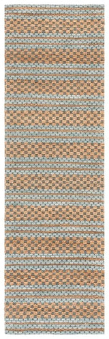 Safavieh Martha Stewart 2'-3" x 8'-0" Rug in Natural / Light Blue