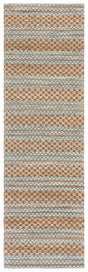 Safavieh Martha Stewart 2'-3" x 8'-0" Rug in Natural / Light Blue