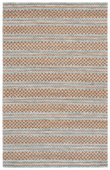 Safavieh Martha Stewart 4'-0" x 6'-0" Rug in Natural / Light Blue