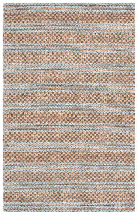 Safavieh Martha Stewart 4'-0" x 6'-0" Rug in Natural / Light Blue