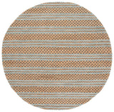 Safavieh Martha Stewart 6'-0" x 6'-0" Rug in Natural / Light Blue