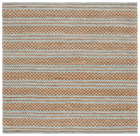 Safavieh Martha Stewart 6'-0" x 6'-0" Rug in Natural / Light Blue