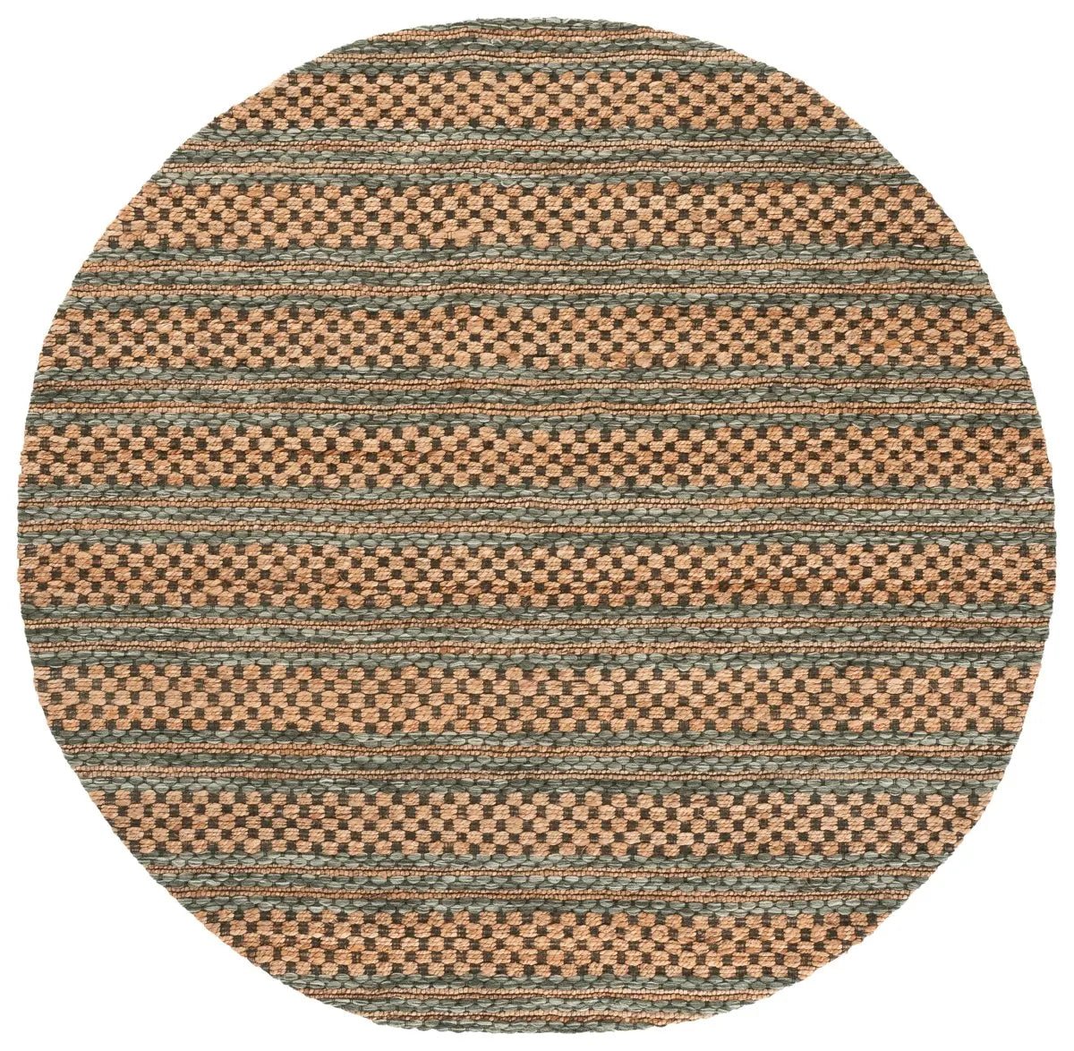 Safavieh Martha Stewart 6'-0" x 6'-0" Rug in Natural / Green