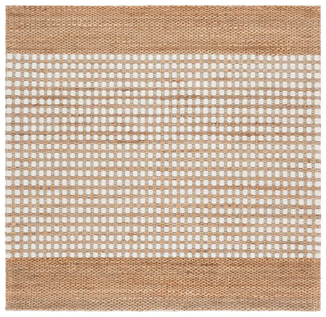 Safavieh Martha Stewart 6'-0" x 6'-0" Rug in Natural / Ivory