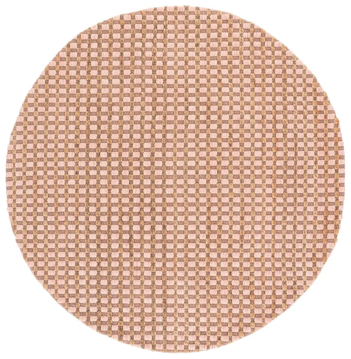 Safavieh Martha Stewart 6'-0" x 6'-0" Rug in Natural / Blush