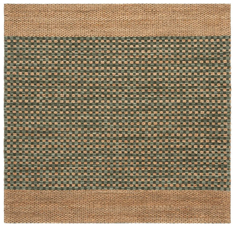 Safavieh Martha Stewart 6'-0" x 6'-0" Rug in Natural / Green