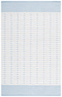 Safavieh Martha Stewart 4'-0" x 6'-0" Rug in Light Blue / Ivory