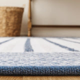 Safavieh Martha Stewart 8'-0" x 10'-0" Rug in Navy / Ivory