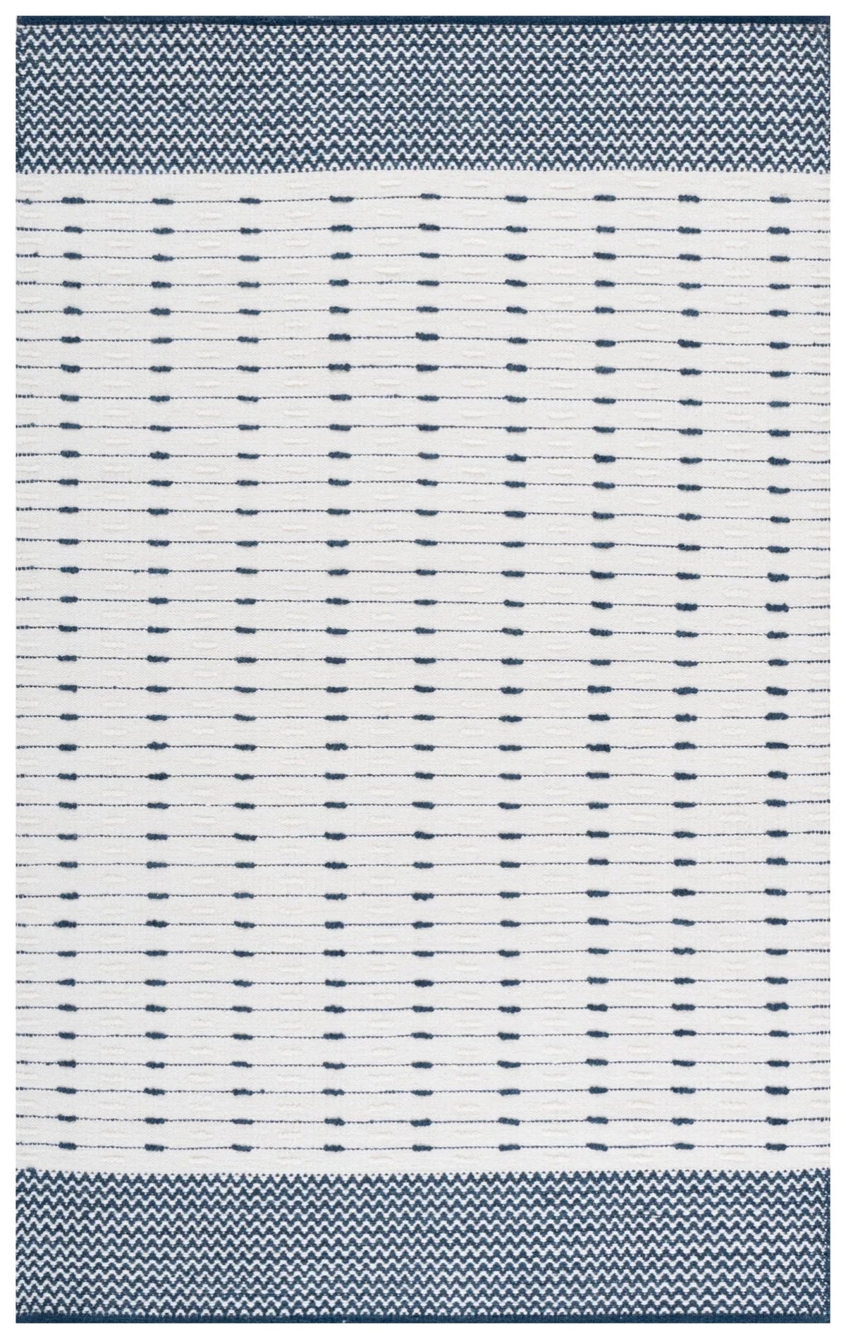 Safavieh Martha Stewart 4'-0" x 6'-0" Rug in Navy / Ivory