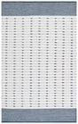 Safavieh Martha Stewart 4'-0" x 6'-0" Rug in Navy / Ivory