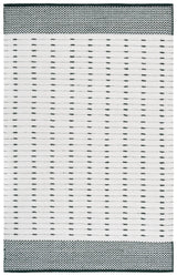 Safavieh Martha Stewart 4'-0" x 6'-0" Rug in Dark Green / Ivory