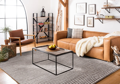 Safavieh Martha Stewart Msr9650T Ivory/Dark Brown Rug.