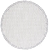 Safavieh Martha Stewart Serenity 6'-7" x 6'-7" Rug in Ivory / Grey