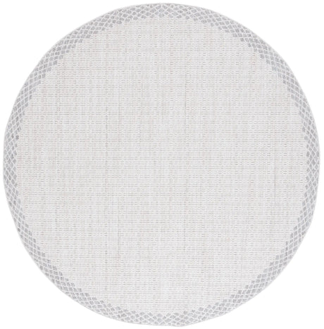 Safavieh Martha Stewart Serenity 6'-7" x 6'-7" Rug in Ivory / Grey