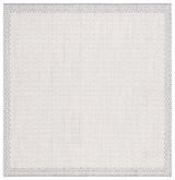 Safavieh Martha Stewart Serenity 6'-7" x 6'-7" Rug in Ivory / Grey