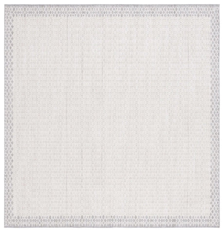 Safavieh Martha Stewart Serenity 6'-7" x 6'-7" Rug in Ivory / Grey