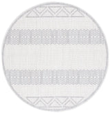 Safavieh Martha Stewart Serenity 6'-7" x 6'-7" Rug in Ivory / Grey