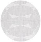 Safavieh Martha Stewart Serenity 6'-7" x 6'-7" Rug in Grey / Ivory
