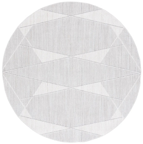 Safavieh Martha Stewart Serenity 6'-7" x 6'-7" Rug in Grey / Ivory