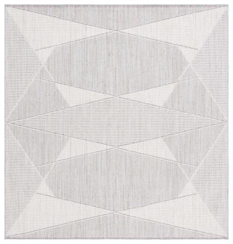 Safavieh Martha Stewart Serenity 6'-7" x 6'-7" Rug in Grey / Ivory
