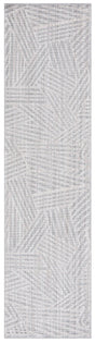 Safavieh Martha Stewart Serenity 2'-2" x 8'-0" Rug in Grey / Ivory