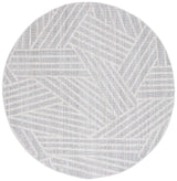 Safavieh Martha Stewart Serenity 6'-7" x 6'-7" Rug in Grey / Ivory