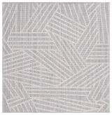 Safavieh Martha Stewart Serenity 6'-7" x 6'-7" Rug in Grey / Ivory