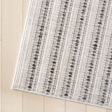 Safavieh Martha Stewart Serenity 4'-0" x 6'-0" Rug in Ivory / Charcoal