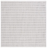 Safavieh Martha Stewart Serenity 6'-7" x 6'-7" Rug in Ivory / Charcoal