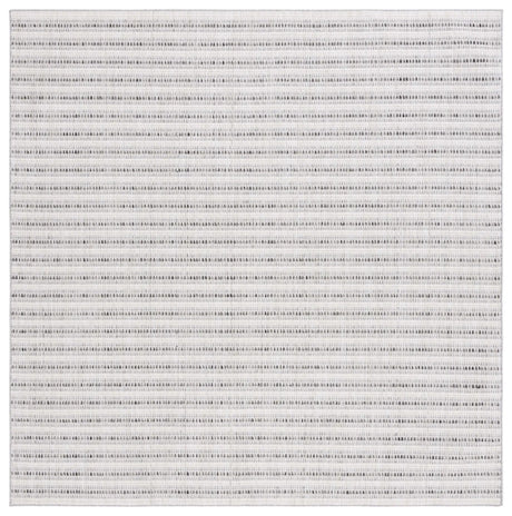 Safavieh Martha Stewart Serenity 6'-7" x 6'-7" Rug in Ivory / Charcoal