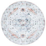 Safavieh Martha Stewart Washable 6'-0" x 6'-0" Rug in Sage / Light Rust