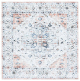 Safavieh Martha Stewart Washable 6'-0" x 6'-0" Rug in Sage / Light Rust