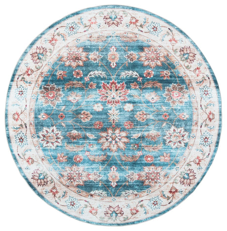 Safavieh Martha Stewart Washable 6'-0" x 6'-0" Rug in Green / Beige
