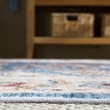 Safavieh Martha Stewart Washable 5'-0" x 7'-0" Rug in Green / Beige