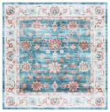 Safavieh Martha Stewart Washable 6'-0" x 6'-0" Rug in Green / Beige